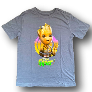 Kids "I Am Groot" Marvel Studios T-Shirt - Size XL 14/16 - NWT